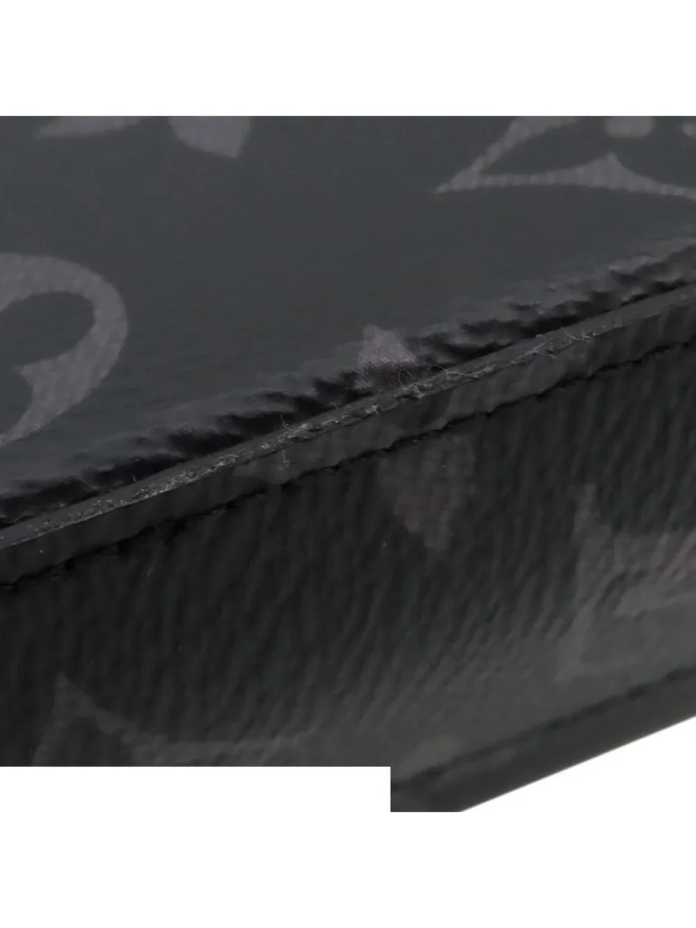 Louis Vuitton Alpha Wearable Wallet Black Monogram Eclipse Shoulder Bag